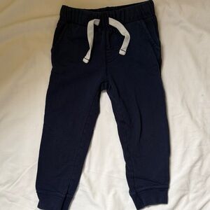 Carter's Navy Jogger Pants with White Drawstring